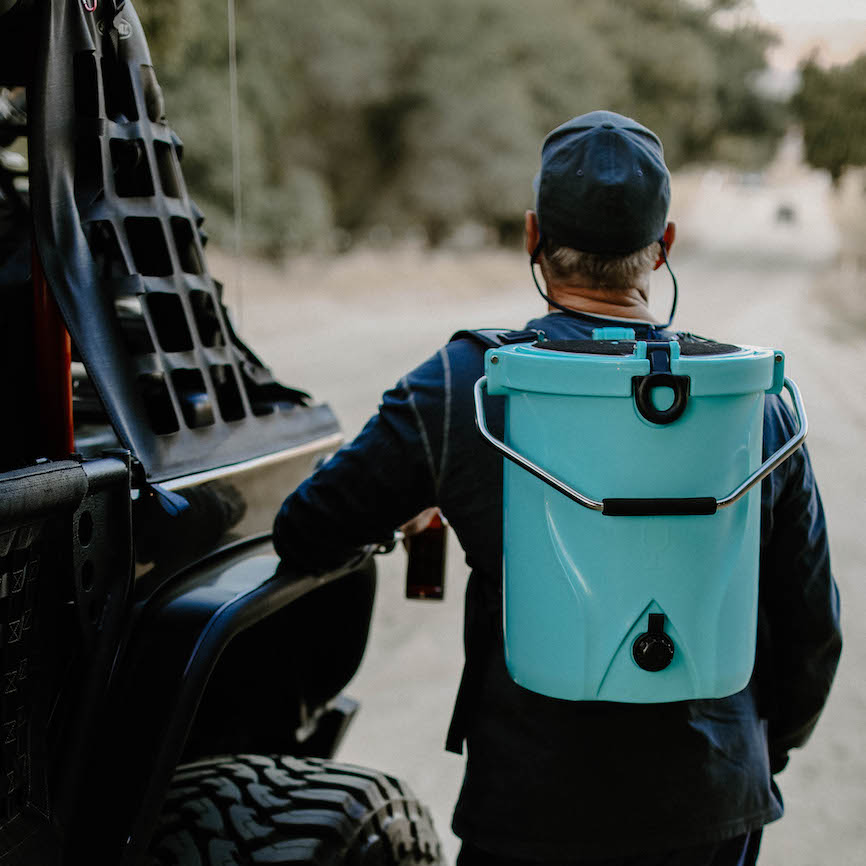 OUR BACKTAP IN ACTION.